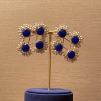 blue earrings -#119 - صورة 2