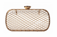 chic clutch - gold  - صورة 2