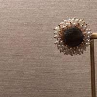 dark stone pearl earrings - #20 - صورة 3
