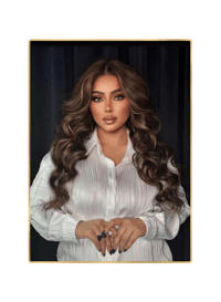 24 انش ويفي جذور اماميه دانتيل 13x4 كثافه 180 - صورة 2