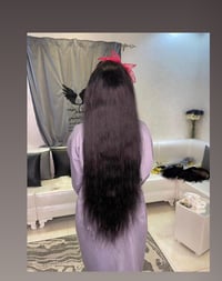 38 انش انش استريت جذور اماميه دانتيل 13x4 كثافه 180 - صورة 2