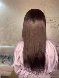 20 انش استريت بفرقه ثابته دانتيل من الاذن للاذن كثافه 150 - صورة 1