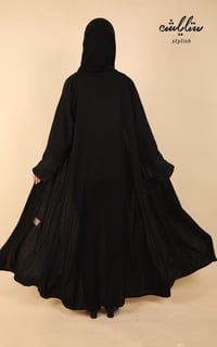 عباية لف باللون الأسود  - صورة 8