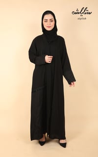 عباية لف باللون الأسود  - صورة 2