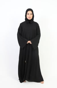 عباية كويتي كلوش مع كلفة من الخلف - صورة 3