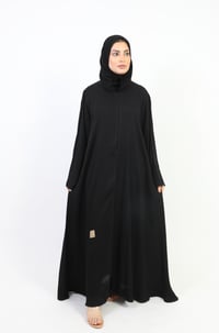 عباية كويتي كلوش مع كلفة من الخلف - صورة 2