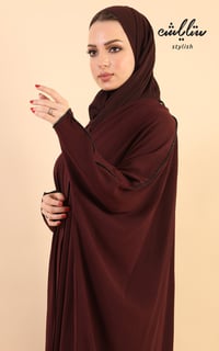 عباية فراشة موديل لف - صورة 5