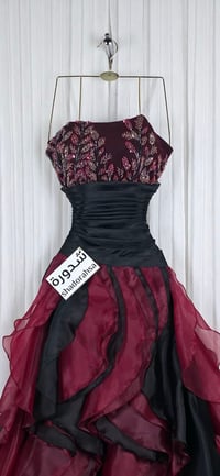 فستان سهرة  مكشكش اورجينزاء  - Image 6