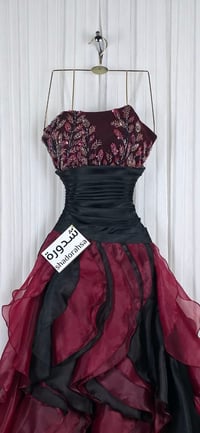 فستان سهرة  مكشكش اورجينزاء  - Image 4