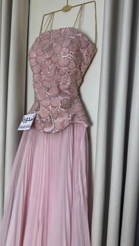 فستان سهره كلفة الصدر كسرات اورجينزاء  - Image 4