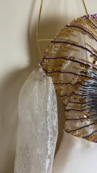 فستان سهره كلفه مع دانتيل  - Image 3