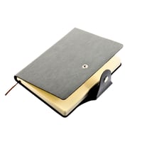 دفتر ملاحظات بغلاف جلد– 90 ورقة - Image 3