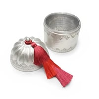 Brass  Canister “tassel”Set of 3 - صورة 3