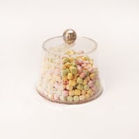 TARBOOSH PLEXI JAR W/ MOTHER OF PEARL HANDLE - صورة 2