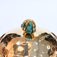 Flat Jar Tmreya S. Gold/Turquoise - صورة 2