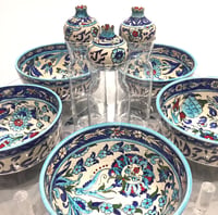 Hand-Painted Rotating Salad Organizer - صورة 3