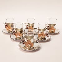 ORCHID TEA SET OF 6 - صورة 5
