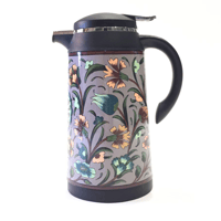 Medium hand painted thermos - صحة وهنا - صورة 2