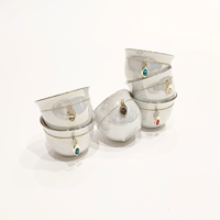 Arabic Coffee Cups Porcelain /6 - Diamond - صورة 1