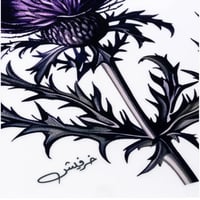 Alkharfeesh wood tray / purple - Image 4