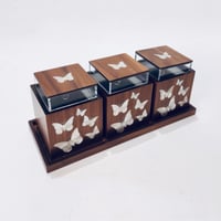 MOP Wood Tray 3 Boxes - صورة 2