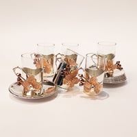ORCHID TEA SET OF 6 - صورة 3