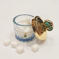 Sugary Gold with Green Precious Stones M.  - صورة 3