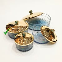 Flat Jar Tmreya L. Gold/Turquoise - صورة 2