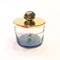 Sugary gold with Turquoise precious stones  - صورة 2