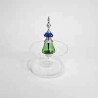 علبة ضيافه بمسكه مصنوعه بفن النفخ قطر 15 cm - صورة 2