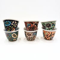 Hand painted Arabic coffee / 6 - Image 1
