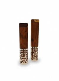 Elegant candle holder / Brass calligraphy - Image 2