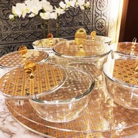 صينية فاخرة مدورة 7 - صورة 3