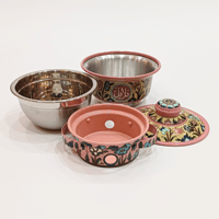 Hand Painted Mini Food Heater - فلافل - صورة 3