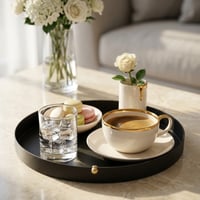 طقم قهوه من 5 قطع / بورسلان طبيعي - صورة 1