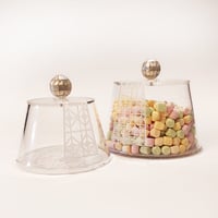 TARBOOSH PLEXI JAR W/ MOTHER OF PEARL HANDLE - صورة 4