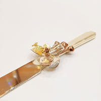 Orchid Silver-Plated Serving Knife - صورة 2