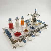 Royal Murano set / Blue - Image 1