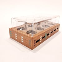 Juice Stands 8 cups  Lines Design  - صورة 3