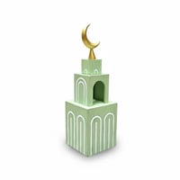 منارات سراب من الخشب الطبيعي / فستقي - S - صورة 2