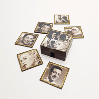 Classic Actors Coaster Set - صورة 1