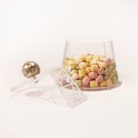 TARBOOSH PLEXI JAR W/ MOTHER OF PEARL HANDLE - صورة 3