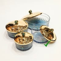 Flat Jar Tmreya M. Gold/Turquoise  - صورة 4