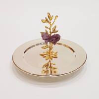 Butterfly Serving Plate Purple - Image 2