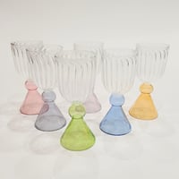 Welcome Drink Glasses  6 Hand Made - صورة 3