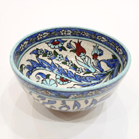 Hand Painted Ceramic Bowl Echani Small - صورة 2