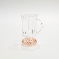 Elegant tea glasess 6 color  hand made - Image 4