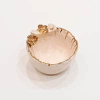 SLB 'White Cherry Blossom' Ceramic Bowl S. - صورة 1