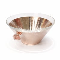 PRECIOUS STONE SALAD BOWL SILVER PLATED - صورة 2
