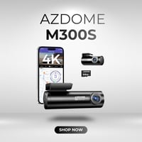 داش كام ازدوم كاميرتين  (AZDOME M300S) - صورة 1